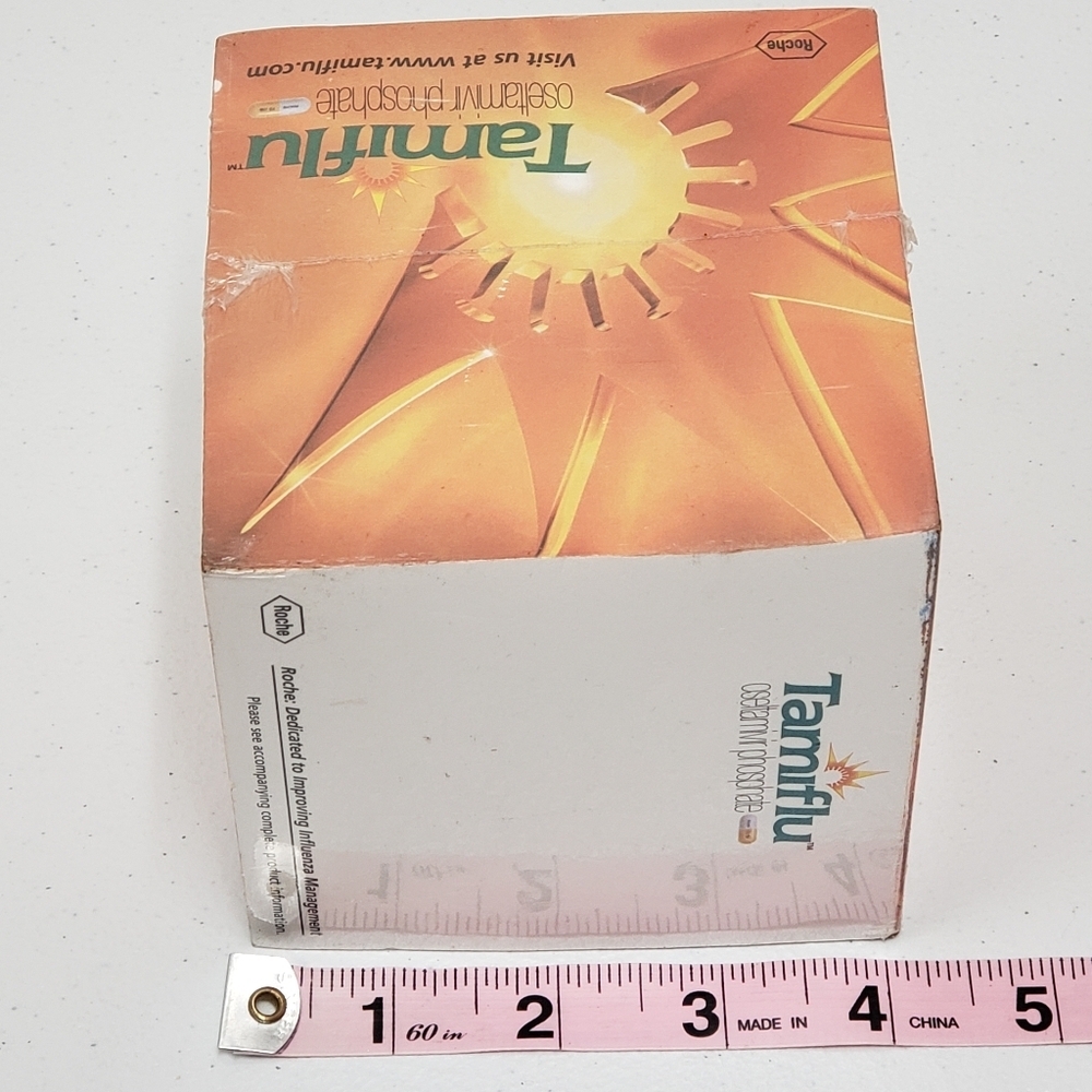 Tamiflu Note Cube Pharmaceutical Drug Rep Advertising Paper Promo - Picture 8 of 8